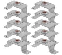 Beaupretty 10 Pezzi Supporto Motore per Asciugacapelli, Staffa Motore Resistente al Calore Antivibrazione, Kit Riparazione per Uso Professionale in Salone e Manutenzione Essiccatore