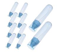 Beaupretty 10 Pezzi Travel Mist Spray Bottles Ultra Fine Mist Atomizer For Face Hydration Refillable Plastic Containers For Perfume Essential Oils Cosmetics