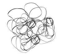 Beaupretty 100 Pezzi Cinghia Per Nastro A Cassetta Cinghia In Gomma Per Registratore CD Cinghie Per Registratore A Cassette Di Trasmissione In Gomma Fasce Per Di