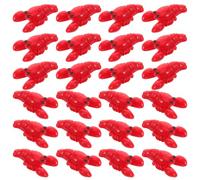 Beaupretty 100 Pezzi Figura di Aragosta Realistica e Aiuto Didattico in Resina Rossa, Compatta e Portatile, come Prop per Foto