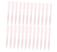 Beaupretty 100 Pezzi Pennello Per Ciglia Pettine Per Sopracciglia Bacchette Confezione Gel Mini Pro Pen Mascara Pettine Pieghevole Applicatore Nastro Trasparente Piegaciglia Ricarica