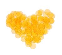 Beaupretty 100pezzi Gettoni Traslucidi Per Bingo Segnalini Bingo in Plastica Gettoni Per Gioco Coperture Per Numeri Chiamati