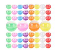 Beaupretty 100pezzi Palline Vuote Per Distributore Automatico Ricariche Per Macchina Giocattolo Gomme Masticare Caramelle Bomboniere Mini Palline Contenitori