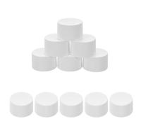 Beaupretty 100pezzi Tappo per Dentifricio in Plastica Bianca Vite Fine Riutilizzabile per Dispenser da Bagno Tappo Antiperdita Compatibile Tubetti di Dentifricio e Medicinali