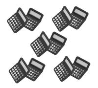 Beaupretty 10pezzi Calcolatrice in Miniatura Per Case Delle Bambole Decorazioni Accessori Da Miniatura Oggetti Per Fotografia Micro Paesaggio Classe Scolastica