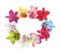 Beaupretty 10pezzi Pz Di Fermagli Per Con Fiori Eleganti Accessori Per Sposa e Cerimonie Di Colori Vivaci Per Donne e Ragazze