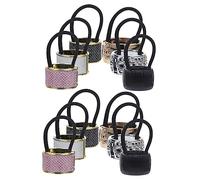 Beaupretty 12 Pezzi Anello per hair clip hair pin Cerchietti per acconciature hair accessories RIP parrucca Elastici per per donna elastici per per ragazze plastica