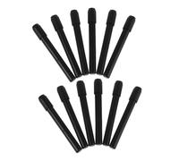 Beaupretty 12 Pezzi Eyebrow Pencil Extenders con Spazzola Morbida Doppia Punta Supporto Sicuro e Stabile per Sopracciglia Leggeri e Portatili Compatibili con Vari Marchi per