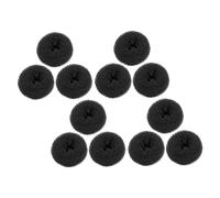Beaupretty 12 Pezzi Hair Donut Bun Maker Set Small Reusable Bun Builder For Women And Portable Styling Tool For Ballet And Messy Chignons Elegant Doughnut Shaper