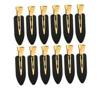 Beaupretty 12 pezzi Mollette Capelli senza Pieghe per Styling Fermagli Professionali per Frangia Clip Leggere Segni per Donne Accessori per Acconciature di Tutti i Tipi di Capelli