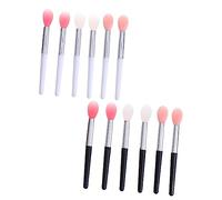 Beaupretty 12 pezzi Pennelli per Labbra Silicone Colorati Applicatori per Rossetto e Maschera Labbra Leggeri e Portatili per Make Up Professionale per Donne e Ragazze