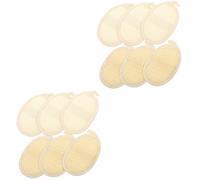 Beaupretty 12pezzi Panni Esfolianti Luffa Naturale Per Scrub Corpo Spugne Per Bagno Massaggio e Pulizia Della