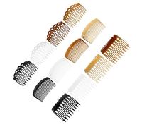 Beaupretty 12pezzi Pettini Laterali in Plastica Pettine Ondulato per Capelli di Pettini Vintage Decorativi Torsione Denti Fini Accessori per Styling per Matrimonio per Appuntamenti