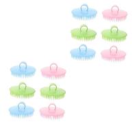Beaupretty 12pezzi Spazzola Per Massaggiatore Per Capelluto Spazzola Per Shampoo Design Ergonomico Per Pulizia e Massaggio Per Dandruff e Capelluto Oily