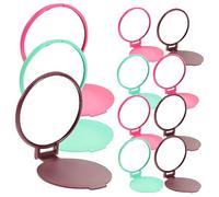Beaupretty 12pezzi Specchietto Tascabile Rotondo Pieghevole Da Mini Specchi Cosmetici Portatili Per Trucco Pratici Per Ragazze e Donne Colore Casuale Facile Da Trasportare