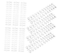 Beaupretty 12sets Espositore Per Colori Per Unghie Di Punte Ovali Corte Trasparenti Tabella Di Visualizzazione Per Nail Art Espositore Per Campioni Di Manicure Attrezzatura Da Salone e Access