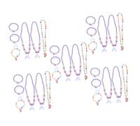 Beaupretty 15 Set Di Braccialetti Di Perline Per Con Veri Ciondoli Collana Gioielli Bracciale Di Perline Unicorno Bracciale Per Bambina Bracciale Con Coda Per Bambina Bracciale