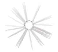 Beaupretty 150pezzi Punte Per Unghie Pratica Design Ventaglio Forniture Per Onicotecniche Per Esercitarsi La Nail Art e Mostrare Colori