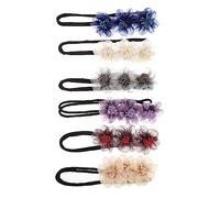 Beaupretty 18 Pollici asciugacapelli anello per crocchia di bastoncino a coda di cavallo a ciambella barrette hair clip molletta arricciacapelli fascia per chignon copricapo femminile