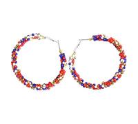 Beaupretty 1Paio Patriottici con Americana Pendenti per Indipendenza per Speciali