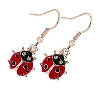 Beaupretty 1Paio Pendente per Ragazze Adolescenti con Decorazione Coccinella Unici e Divertenti per Compleanni e Speciali