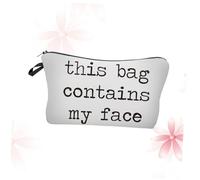 Beaupretty 1pezzi Borsa Per Trucchi Stampa Borsa Cosmetica Cerniera Per Donne Ragazze e Signore Astuccio Per Cosmetici Motivo Bello e Attraente