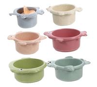 Beaupretty 1set Giocattoli Per Bagno Per Galleggianti Forma Di Pesce Giochi Divertenti Per Bagnetto e Attività Spiaggia Stimola La Creatività e Apprendimento Delle Abilità Motorie