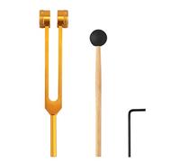 Beaupretty 1set Per Orecchie Tuning Fork e Tuning Hammer Strumento Stress Per Orecchie Design