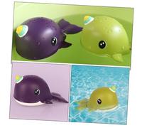 Beaupretty 2 Giocattoli da Bagno Galleggianti per Giochi da Doccia Colorati e Sicuri per Bagnetto e Piscina Gonfiabile Divertimento e Interazione Genitore Figlio