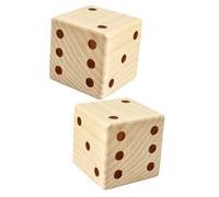 Beaupretty 2 Legno Grandi per Giochi da Tavolo Arrotondati e Puntini Chiari per Feste e Attività Educative