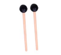 Beaupretty 2 pezzi Bacchette per Lingua Drum per Percussioni Gomma Strumento Musicale Professionale Leggero e Resistente Ottimo per Marimba e Xilofono