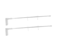 Beaupretty 2 Pezzi Barra Magnetica per Etichette da Scaffale Segnaletica per Area di Classificazione in Supermercato Supporto Resistente e Facile da Installare