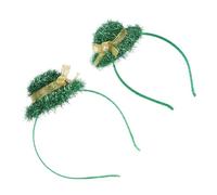 Beaupretty 2 Pezzi Cerchietti Per Per La Festa Di San Patrizio Accessori Per Ragazze A Forma Di Trifoglio Copricapo Per Feste Di Festival