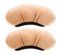 Beaupretty 2 Pezzi Cuscinetti Morbidi per Stampelle Sotto Ascelle in Velluto Elasticizzato, Imbottitura Antiscivolo e Antiurto per Bastoni da Passeggio Anziani, Supporto Confortevole