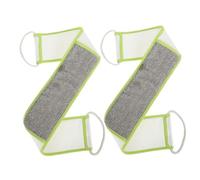 Beaupretty 2 Pezzi Di Asciugamani Da Bagno E Scrub Per La Schiena Da Doccia - Fasce Esfolianti Per Tutto Il Corpo - Forniture Per Massaggi Da Bagno - Corpo - Ideali Per La Famiglia