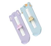 Beaupretty 2 Pezzi Dispositivo Misurazione Piedi per Durevole Accurata e Facile Leggere Strumento Pratico per Scegliere Scarpe Corretta