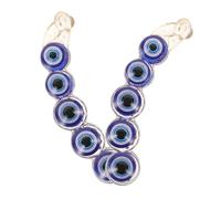 Beaupretty 2 Pezzi Evil Eye Banana Clip Strong Hold Non Slip Hair Claw For Thick Hair Gentle Grip Side Bangs For Women And Halloween Cosplay