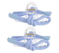 Beaupretty 2 Pezzi Hair Claw Clips For Women Strong Hold Small Bowknot Clips With Chic Checkered Pattern Secure Non Slip French Hair Accessories For Casual Work And Special Occasions