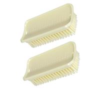 Beaupretty 2 pezzi Morbida per Scarpe Setole Delicate per Pulizia di Vestiti e Calzature Strumento Multiuso per Uso Domestico Facile da Maneggiare e Non Danneggia le Superfici