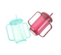 Beaupretty 2 Pezzi per Anziani con Cannuccia e Ergonomico per Pazienti con Disfagia e Design Spill per Alimentazione Facile e