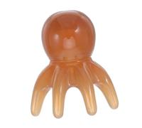 Beaupretty 2 Pezzi Pettine Massaggiatore per Resina Strumento Portatile per Del Capelluto per Viaggi e Relax per Tutti Tipi Colore Marrone