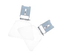 Beaupretty 2 Pezzi Protezione Antispruzzo Trasparente per Smerigliatrice da Banco Schermo Protettivo Occhi in Plastica Resistente all Abrasion Accessori Sicurezza per Macchine Rettificatrici