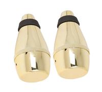 Beaupretty 2 pezzi Sordina per Tromba Abs Silenziatore Completo per Pratica Accessori per Tromba Facile da Installare e Adatto Principianti e Professionisti Design Robusto e Silenzioso per