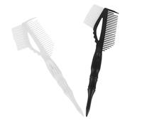 Beaupretty 2 Pezzi Spazzole per Pennelli per Colorazione e Decolorazione Strumenti Leggeri e Compatti per Parrucchiere e Domestico Design Ergonomico per Applicazione Precisa