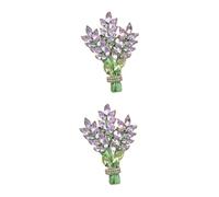 Beaupretty 2 Pezzi Spilla Decorativa con Accessorio per Abbigliamento e Scarf per Speciali come Compleanni