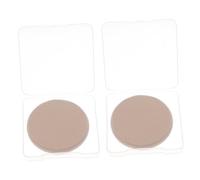 Beaupretty 2 pezzi Spugna Fondotinta con Custodia Viaggio Beauty Makeup Sponge Doppio per Fondotinta Liquido e Puff Compatto per Uniforme e Facile Applicazione