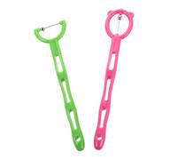 Beaupretty 2 Pezzi Trainer Lingua Strumento Portatile per Esercizi Muscolatura Orale e Riabilitazione del Linguaggio Allenatore Flessibilità e Forza Muscoli Labbra e Lingua per Migliorare la