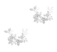 Beaupretty 2 Pz accessori per da sposa hair accessories for women accessori acconciature sposa fasce per ragazza fasce di strass per le donne fascia da donna Lega di zinco