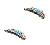 Beaupretty 2 Pz Clip a banana con strass barrette forcine hair pin banana hair clip hair clips molletta fermagli a banana clip di banana fermacapelli a banana pinza per Lega di zinco