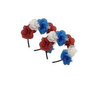 Beaupretty 2 Pz copricapo chic fasce per la testa Diademi fasce per le donne bandane delirio fiocchi per del dell'indipendenza